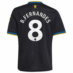 Bruno Fernandes Manchester United Youth 2025/26 Third Replica Player Jersey