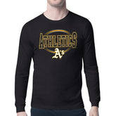 Athletics Starter Team Track Graphic Long Sleeve T-Shirt - MLB T-shirts