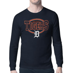 Detroit Tigers Starter Team Track Graphic Long Sleeve T-Shirt - MLB T-shirts