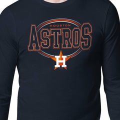 Houston Astros Starter Team Track Graphic Long Sleeve T-Shirt - MLB T-shirts