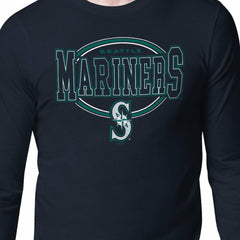Seattle Mariners Starter Team Track Graphic Long Sleeve T-Shirt - MLB T-shirts