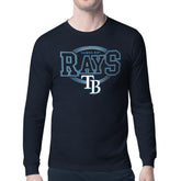 Tampa Bay Rays Starter Team Track Graphic Long Sleeve T-Shirt - MLB T-shirts