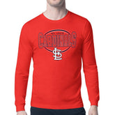 St. Louis Cardinals Starter Team Track Graphic Long Sleeve T-Shirt - MLB T-shirts