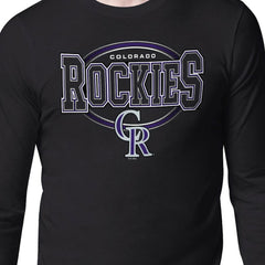 Colorado Rockies Starter Team Track Graphic Long Sleeve T-Shirt - MLB T-shirts
