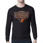 Baltimore Orioles Starter Team Track Graphic Long Sleeve T-Shirt - MLB T-shirts