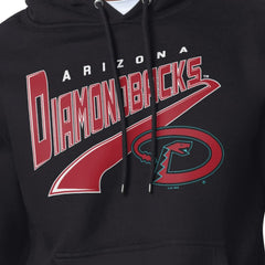 Arizona Diamondbacks Starter Modern Tailsweep Fleece Tri-Blend Pullover Hoodie - MLB Hoodies