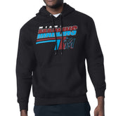 Miami Marlins Starter Logo Push Graphic Hoodie - MLB Hoodies