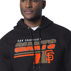 San Francisco Giants Starter Logo Push Graphic Hoodie - MLB Hoodies