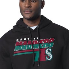 Seattle Mariners Starter Logo Push Graphic Hoodie - MLB Hoodies