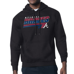 Atlanta Braves Starter Logo Push Graphic Hoodie - MLB Hoodies