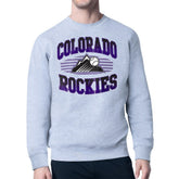 Colorado Rockies Starter Team Grit Graphic Fleece Pullover Sweatshirt - MLB Pullover
