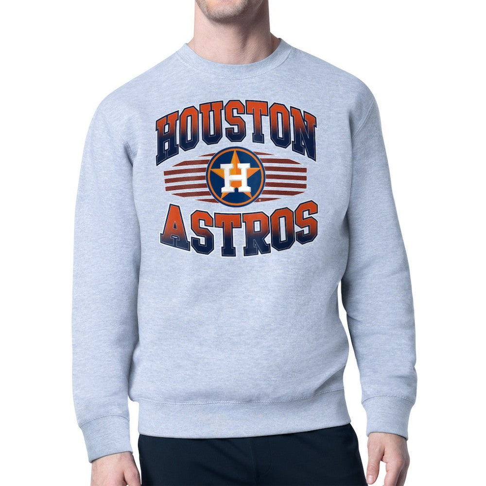 Houston Astros Starter Team Grit Graphic Fleece Pullover Sweatshirt - MLB Pullover