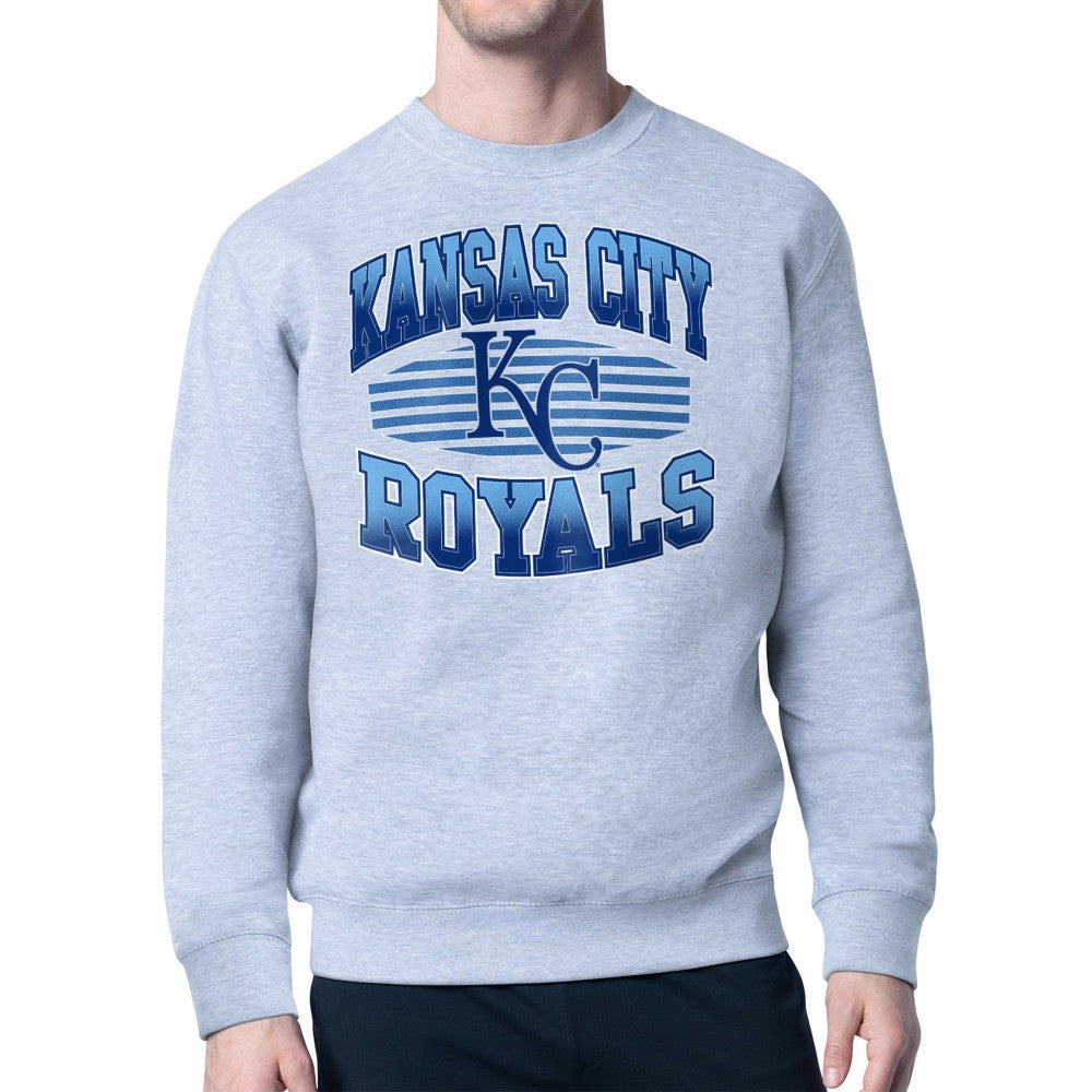 Kansas City Royals Starter Team Grit Graphic Fleece Pullover Sweatshirt - MLB Pullover