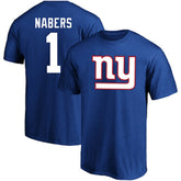 New York Giants Malik Nabers Big & Tall Player Name & Number T-Shirt | NFL Near me