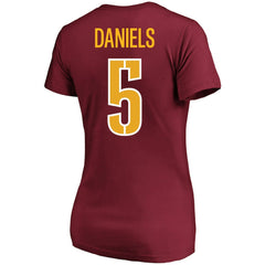Washington Commanders Jayden Daniels Women's Plus Size Name & Number T-Shirt | NFL Discount
