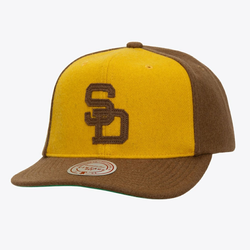 San Diego Padres Unisex Vintage Fit Melton Wool Adjustable Hat - MLB Hats