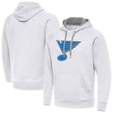 St. Louis Blues Antigua Victory Pullover Hoodie - NHL Hoodies