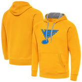 St. Louis Blues Antigua Victory Pullover Hoodie - NHL Hoodies