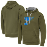 St. Louis Blues Antigua Victory Pullover Hoodie - NHL Hoodies