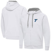 St. Louis Blues Antigua Victory Full-Zip Hoodie - NHL Hoodies