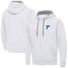St. Louis Blues Antigua Victory Full-Zip Hoodie - NHL Hoodies
