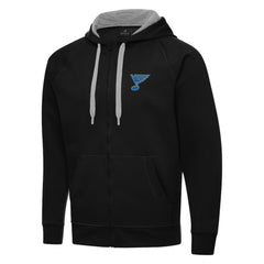 St. Louis Blues Antigua Victory Full-Zip Hoodie - NHL Hoodies