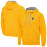St. Louis Blues Antigua Victory Full-Zip Hoodie - NHL Hoodies