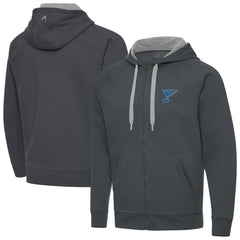 St. Louis Blues Antigua Victory Full-Zip Hoodie - NHL Hoodies