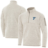 St. Louis Blues Antigua Fortune Quarter-Zip Pullover Jacket - NHL Pullover