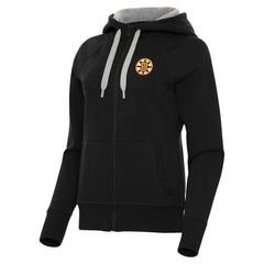 Boston Bruins Antigua Women's Victory Full-Zip Hoodie - NHL Hoodies