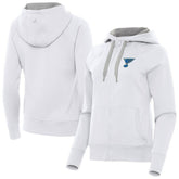 St. Louis Blues Antigua Women's Victory Full-Zip Hoodie - NHL Hoodies