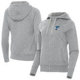 St. Louis Blues Antigua Women's Victory Full-Zip Hoodie - NHL Hoodies