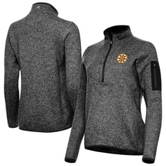 Boston Bruins Antigua Women's Fortune Half-Zip Pullover - NHL Pullover