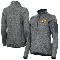 Boston Bruins Antigua Women's Fortune Half-Zip Pullover - NHL Pullover