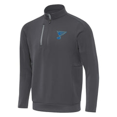 St. Louis Blues Antigua Generation Quarter-Zip Pullover Top - NHL Pullover