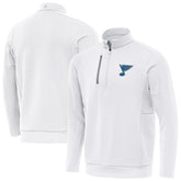 St. Louis Blues Antigua Generation Quarter-Zip Pullover Top - NHL Pullover