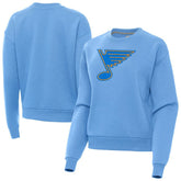St. Louis Blues Antigua Women's Victory Pullover Sweatshirt - NHL Sweatshirts