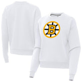 Boston Bruins Antigua Women's Victory Pullover Sweatshirt - NHL Sweatshirts
