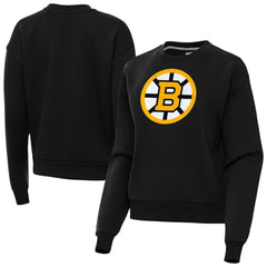 Boston Bruins Antigua Women's Victory Pullover Sweatshirt - NHL Sweatshirts