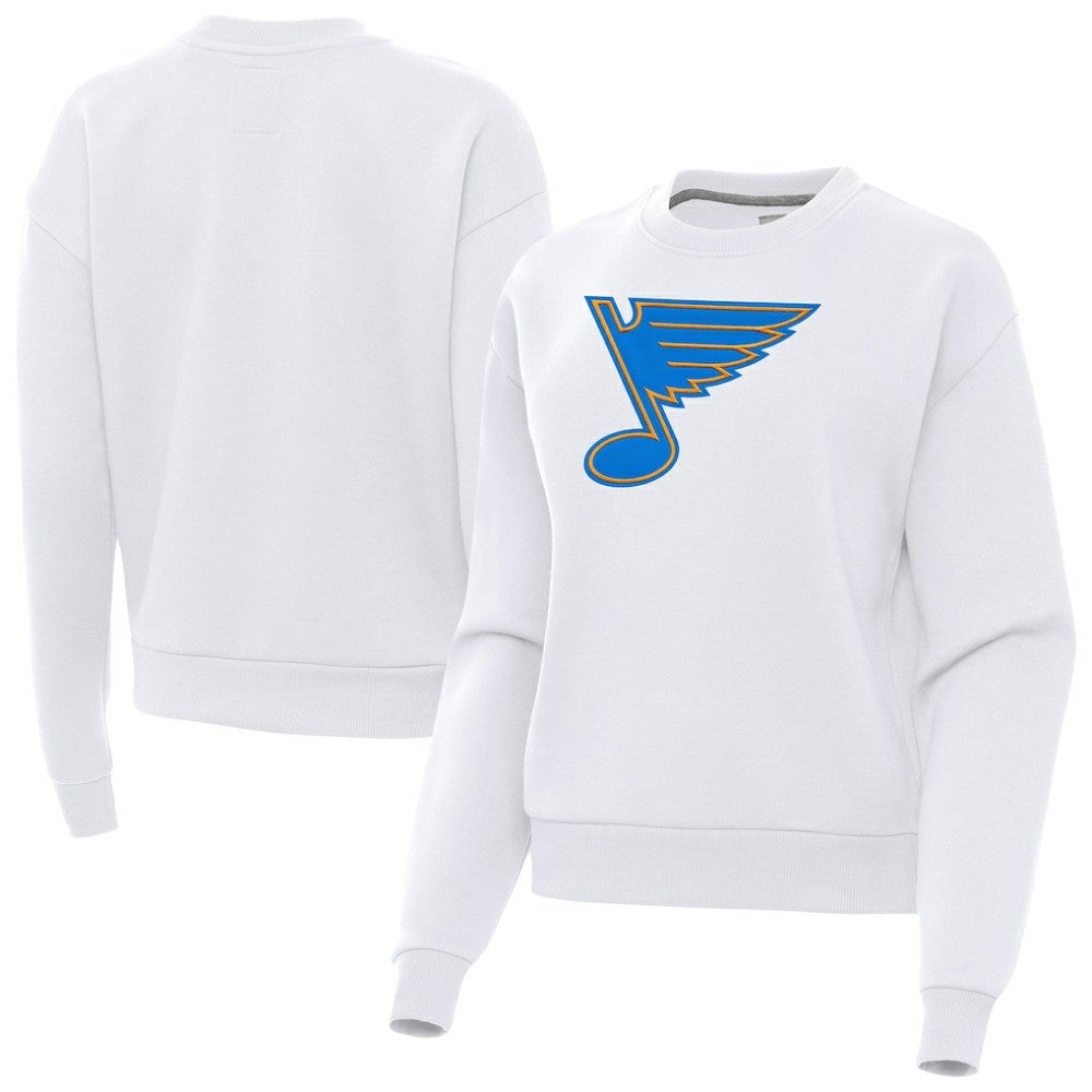 St. Louis Blues Antigua Women's Victory Pullover Sweatshirt - NHL Sweatshirts