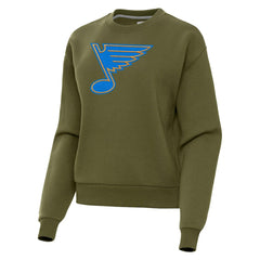 St. Louis Blues Antigua Women's Victory Pullover Sweatshirt - NHL Sweatshirts