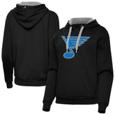 St. Louis Blues Antigua Women's Victory Pullover Hoodie - NHL Hoodies
