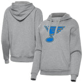 St. Louis Blues Antigua Women's Victory Pullover Hoodie - NHL Hoodies