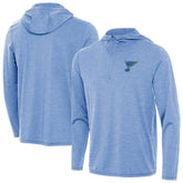 St. Louis Blues Antigua Tidy Quarter-Zip Hoodie - NHL Hoodies