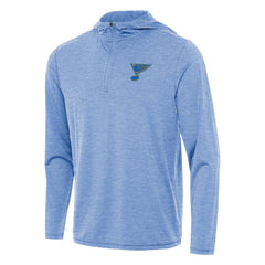 St. Louis Blues Antigua Tidy Quarter-Zip Hoodie - NHL Hoodies