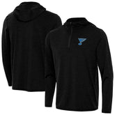 St. Louis Blues Antigua Tidy Quarter-Zip Hoodie - NHL Hoodies
