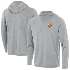 Boston Bruins Antigua Tidy Quarter-Zip Hoodie - NHL Hoodies