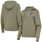St. Louis Blues Antigua Women's Justice Pullover Hoodie - NHL Hoodies