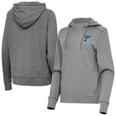 St. Louis Blues Antigua Women's Justice Pullover Hoodie - NHL Hoodies