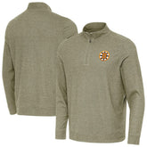 Boston Bruins Antigua Subtle Quarter-Zip Sweatshirt - NHL Sweatshirts